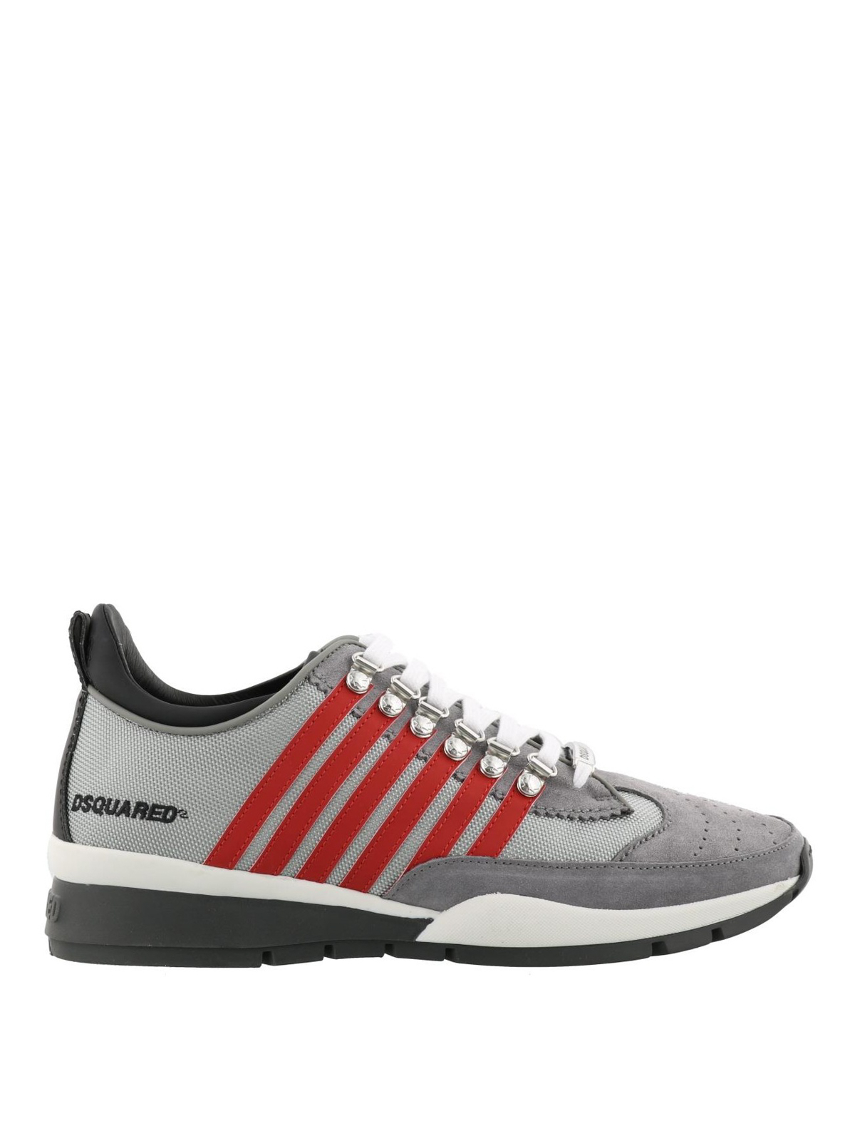 boeket Thespian dialect Trainers Dsquared2 - 251 grey and red sneakers - SNM010116800451M119