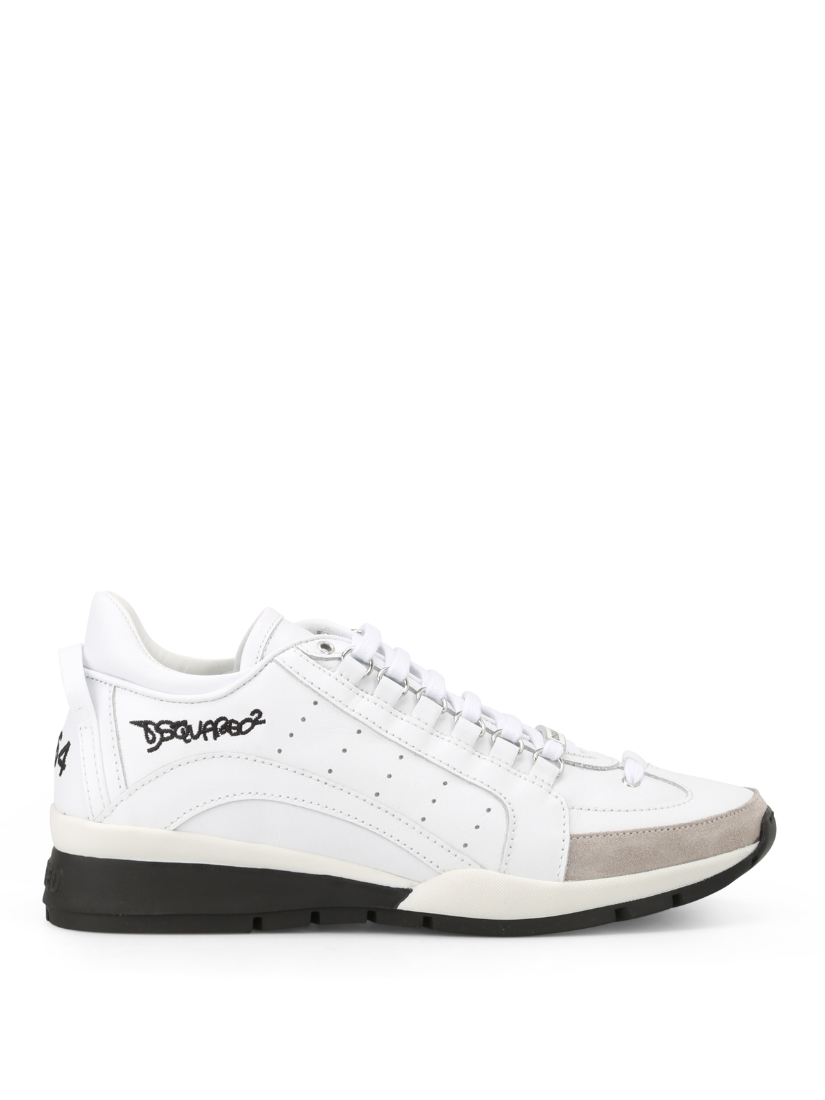 Dsquared2 - 551 white leather sneakers 