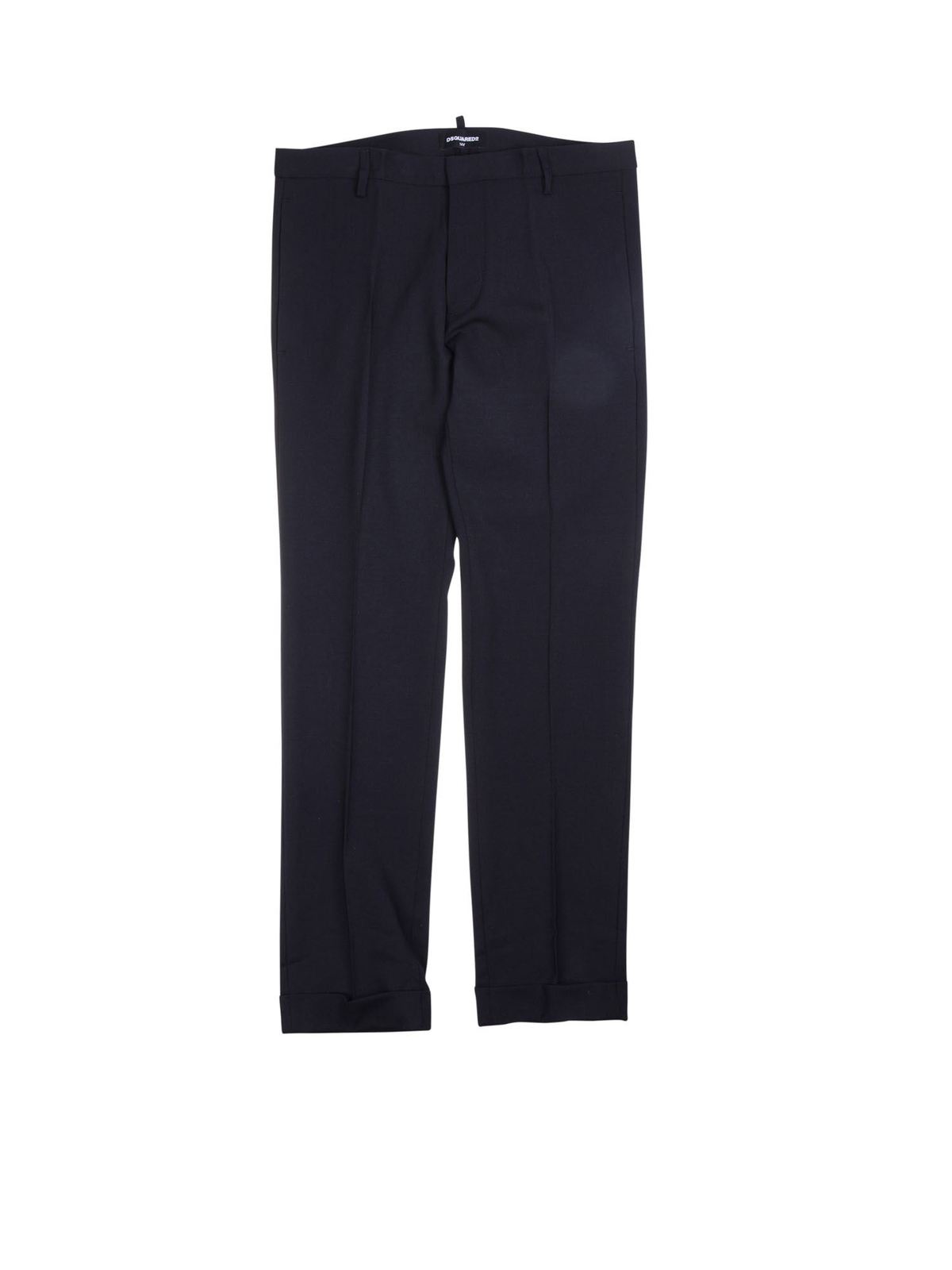 DSQUARED2 CLASSIC PANTS IN BLACK