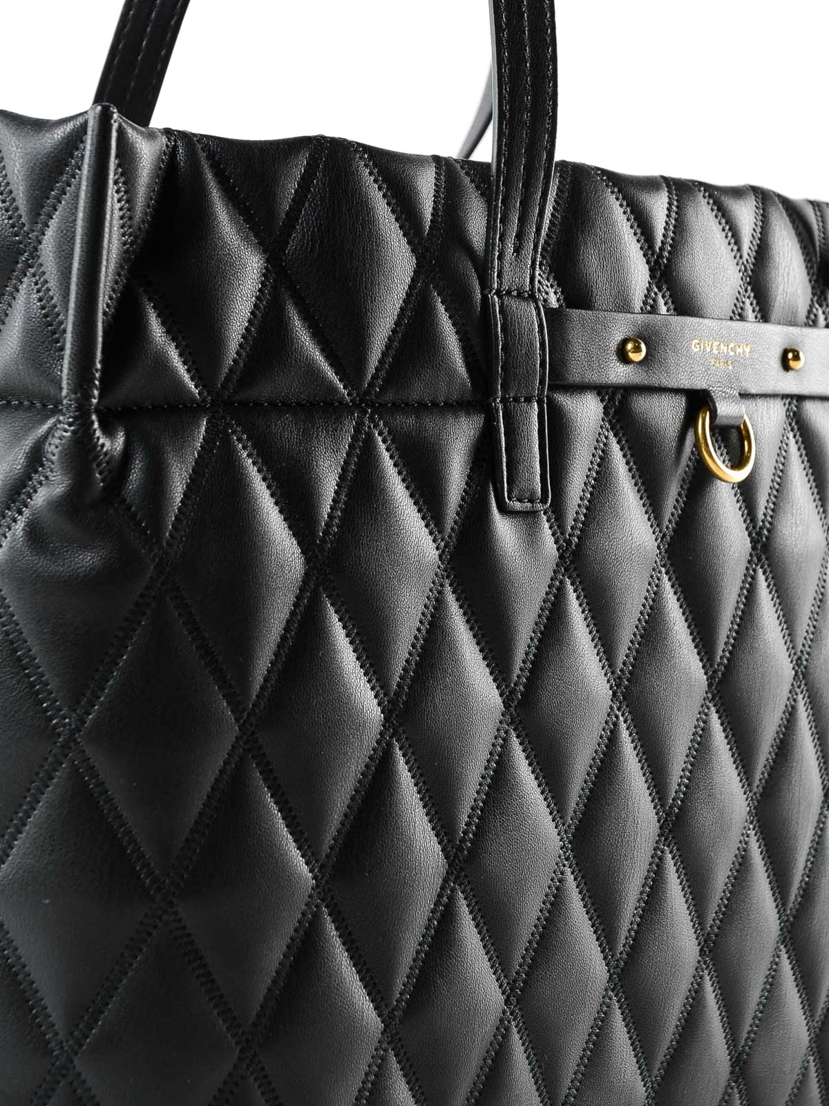 Givenchy - Duo quilted black tote bag 