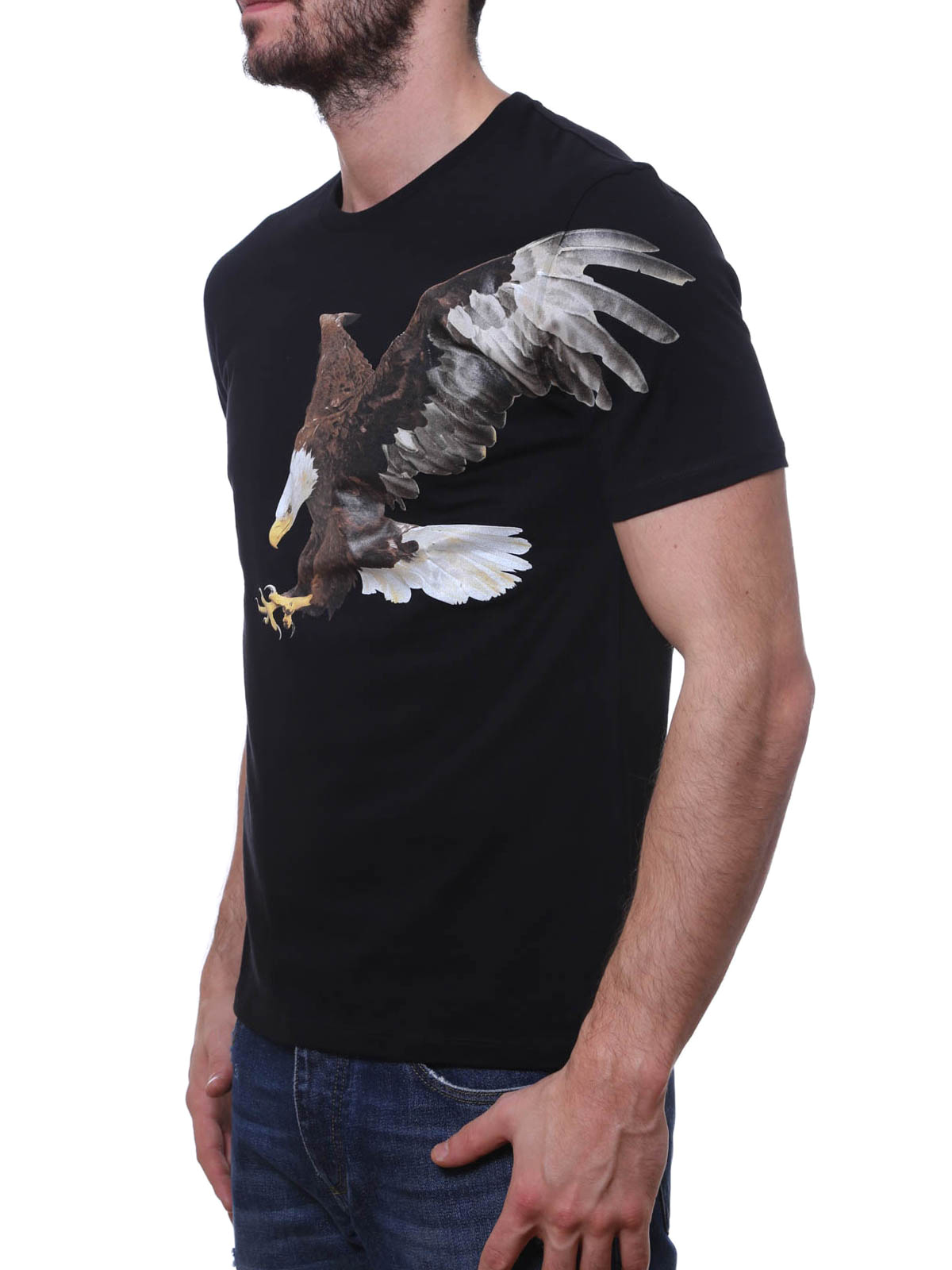 T-shirts Neil Barrett - Eagle print T-shirt - BJT171GB553S01 