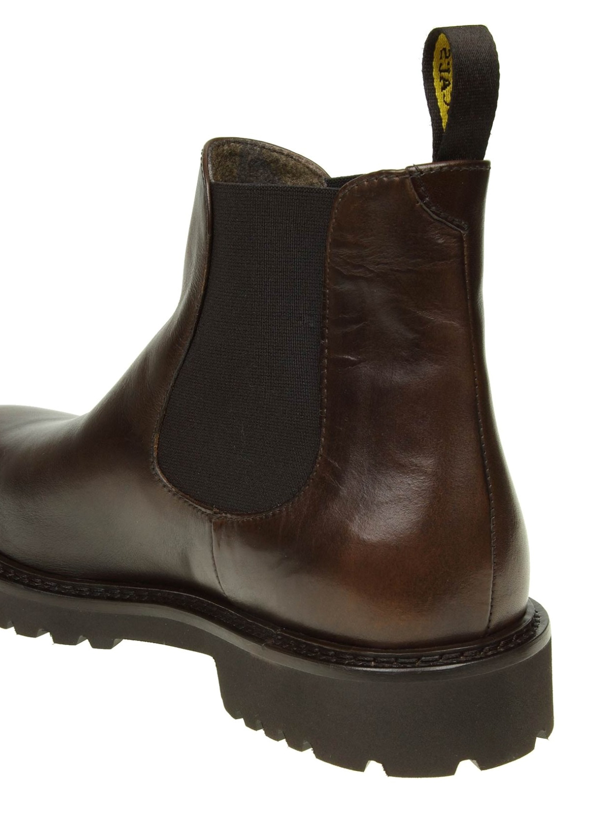 Tronchetti Doucal's - Stivaletti in pelle con bande elastiche -  DU1806PHILUT010TC01