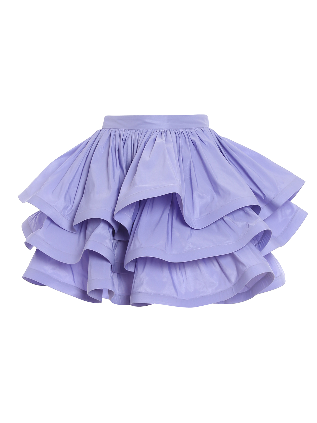 Mini skirts Elisabetta Franchi - Flounced balloon mini skirt - GO47211E2Q38