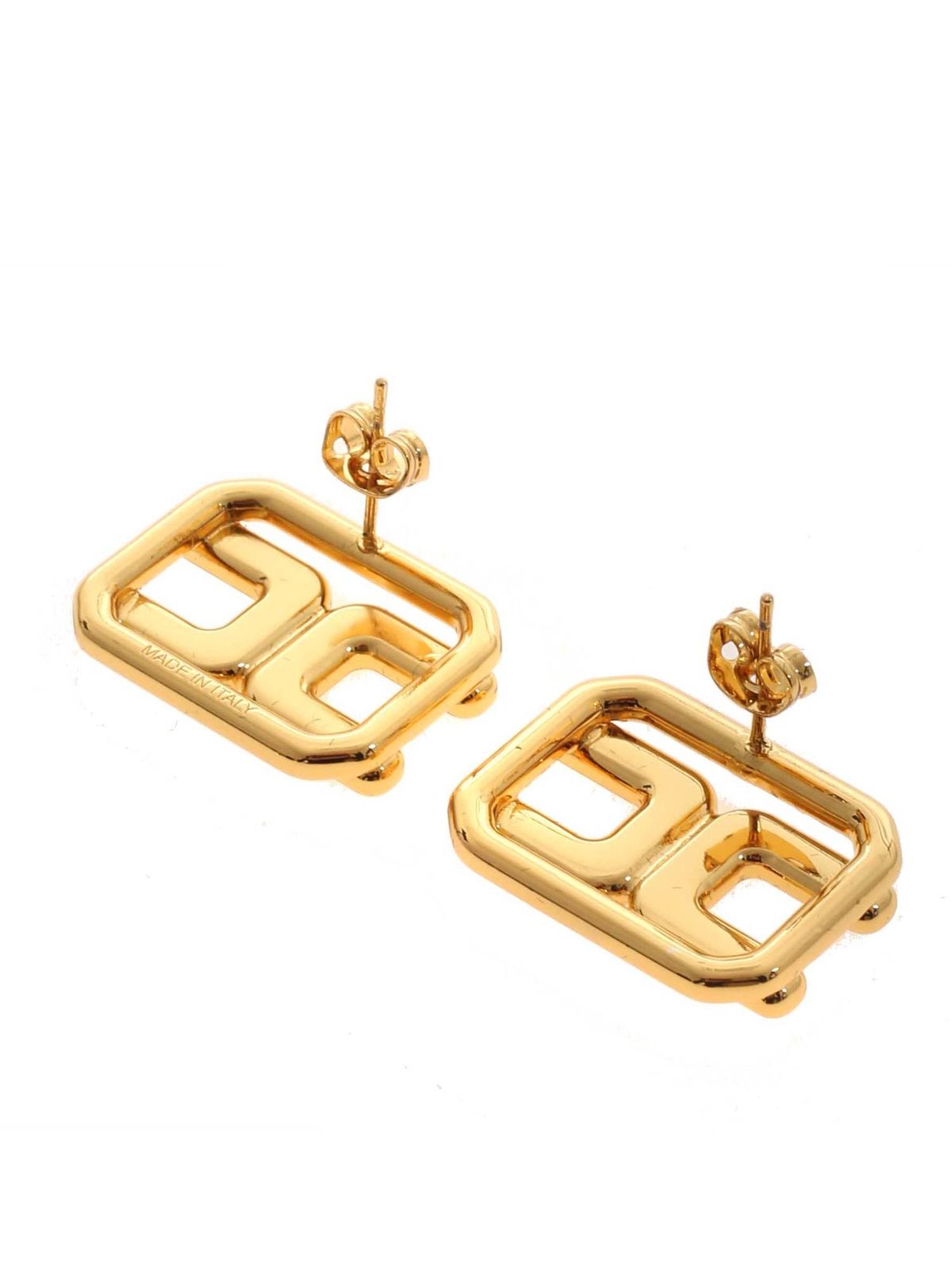 Earrings Elisabetta Franchi - Branded earrings in gold color - 0R03A11E2U95