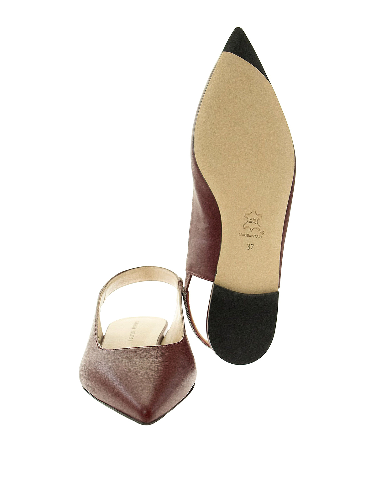 Sandalias Fabiana Filippi - Sandalias - Burdeos - ASD271W588F434VR3