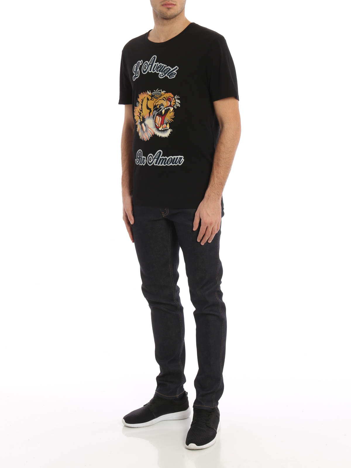 Gucci - Tシャツ メンズ - 黒 - Tシャツ - 430813X5M721082