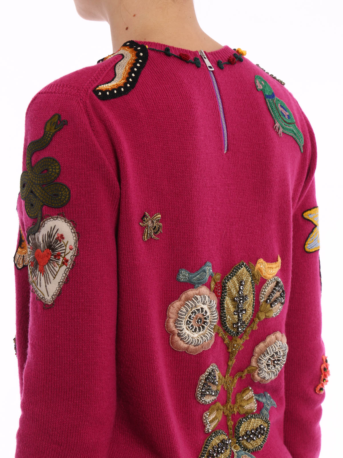 Suéteres con cuello pico Gucci - Sudadera Para Mujer - 414591X12785532
