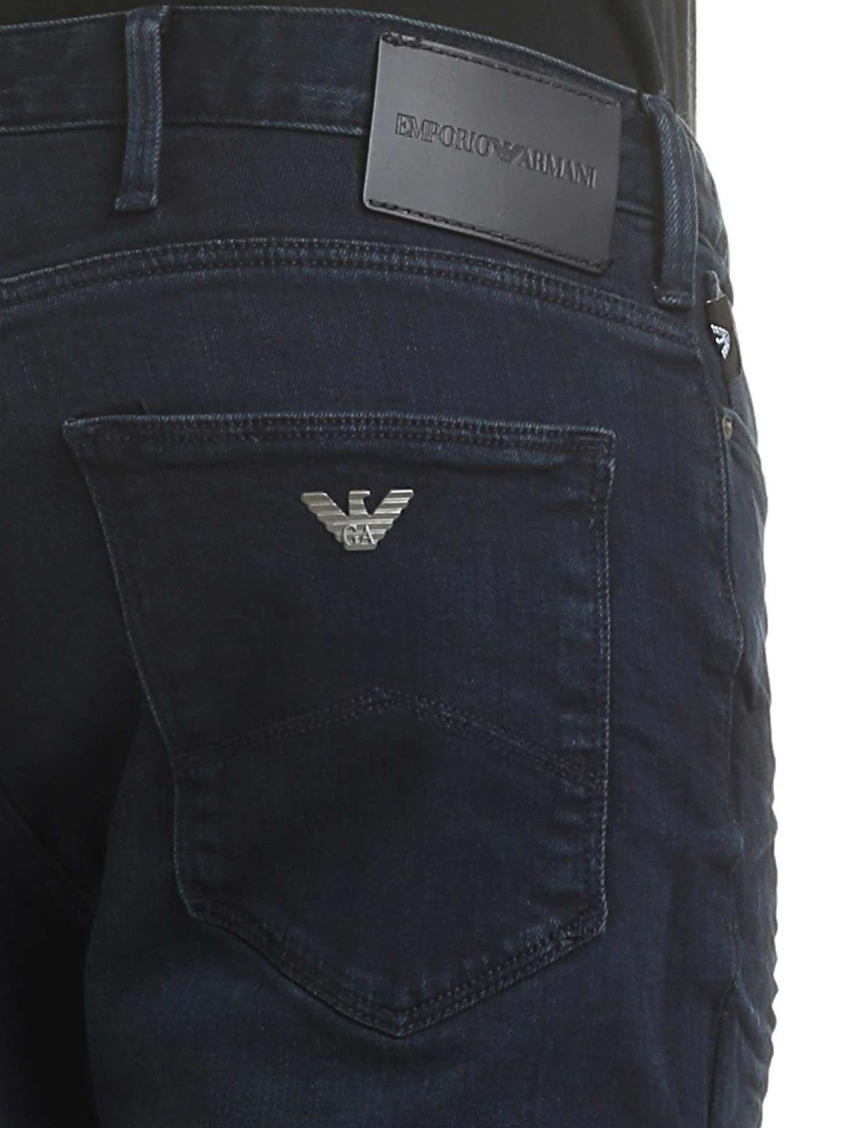 Straight leg jeans Emporio Armani - Logo denim jeans - 8N1J061D0IZ942