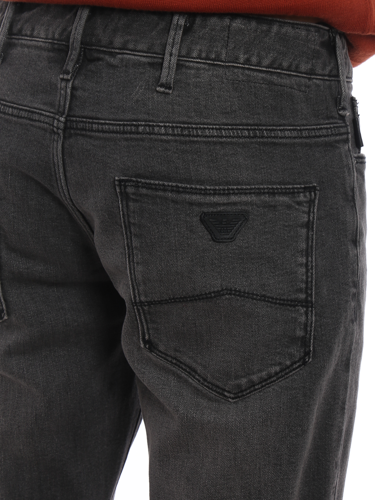 Skinny jeans Emporio Armani - Stone washed grey jeans - 6Z1J1061DUBZ006