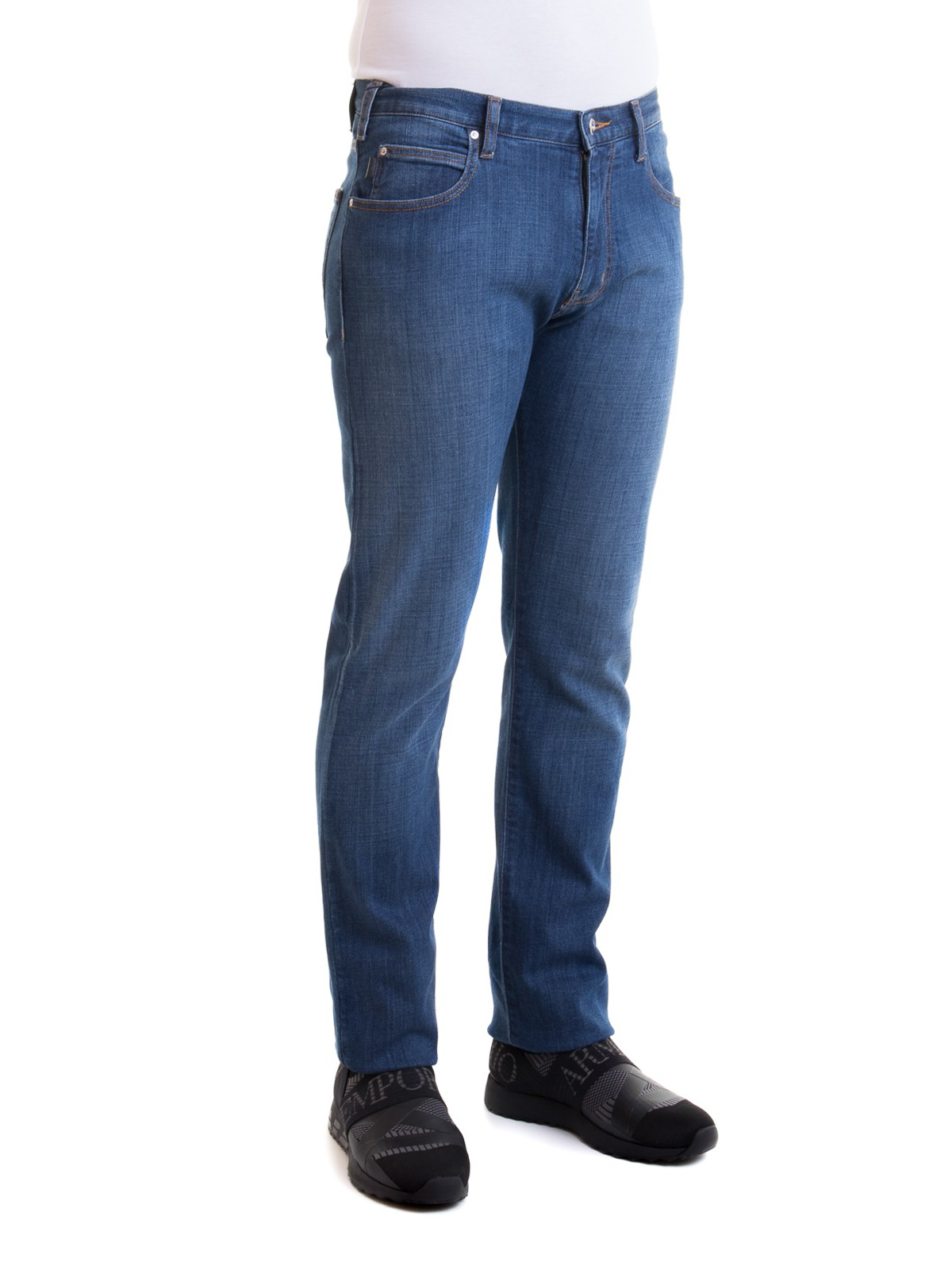 armani straight leg jeans