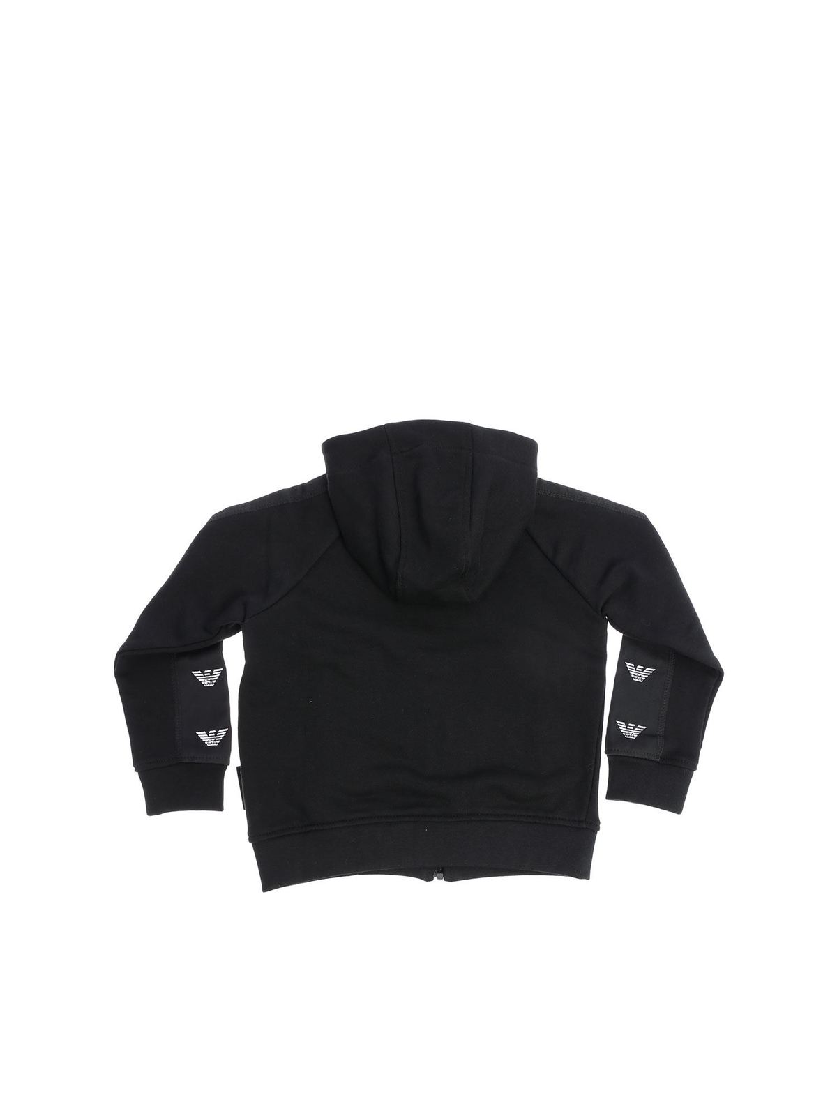 emporio armani black sweatshirt