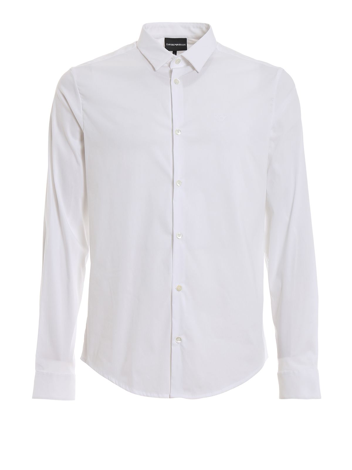 stretch poplin slim fit shirt