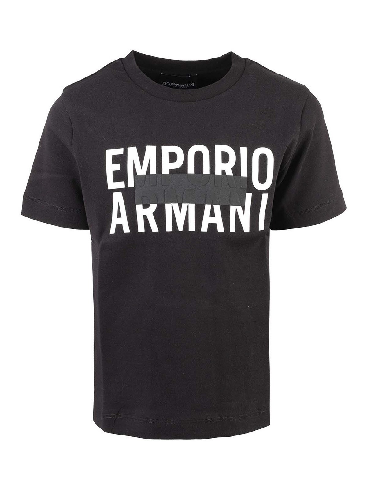 EMPORIO ARMANI LETTERING PRINT T-SHIRT