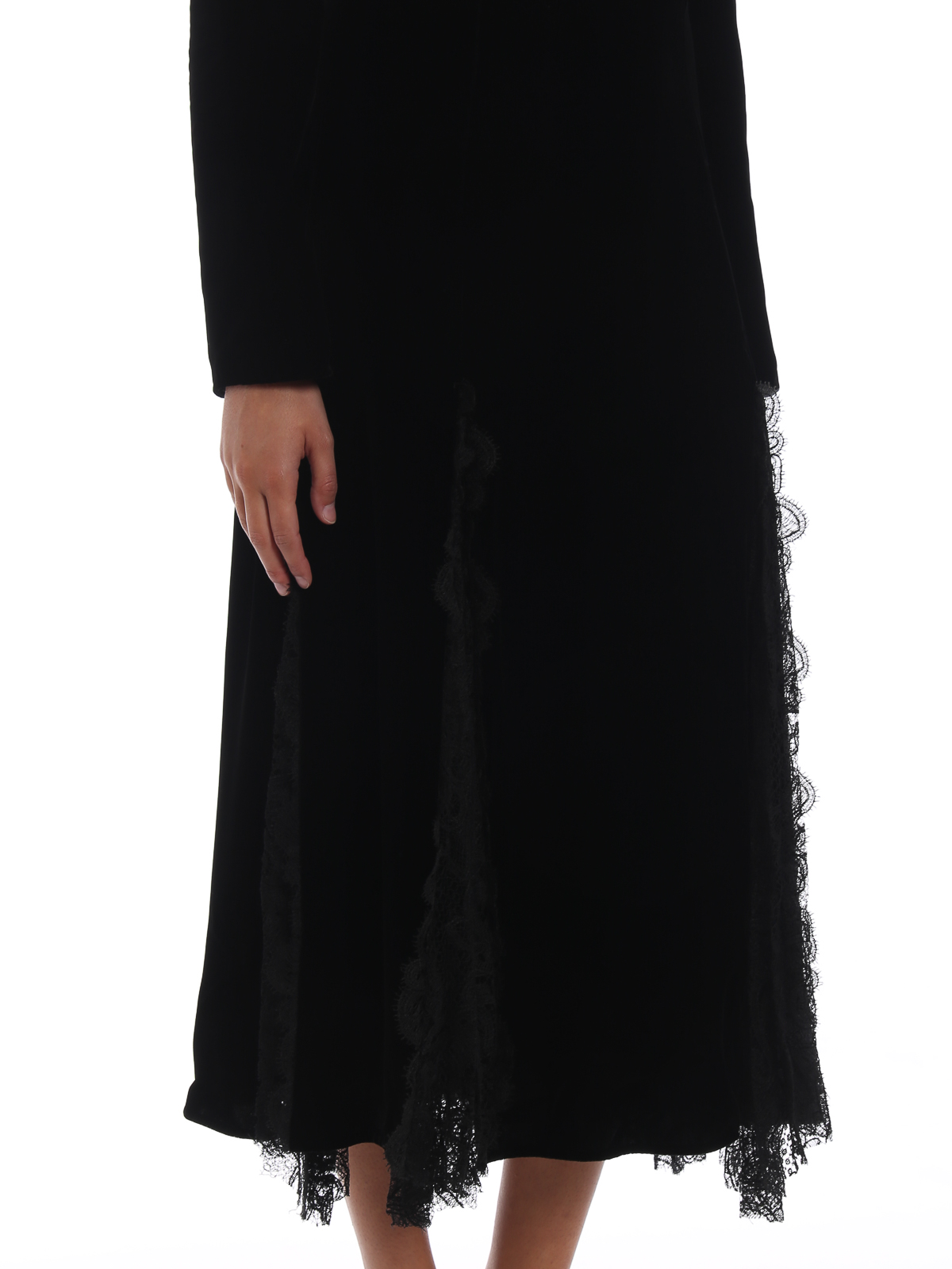 スカート ERMANNO SCERVINO Lace skirt Black Ermanno scervino black lace skirt online