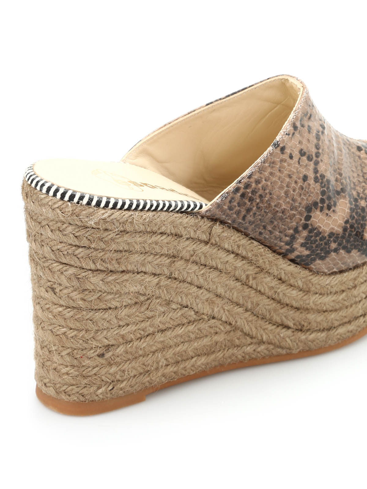 slip on espadrilles mules