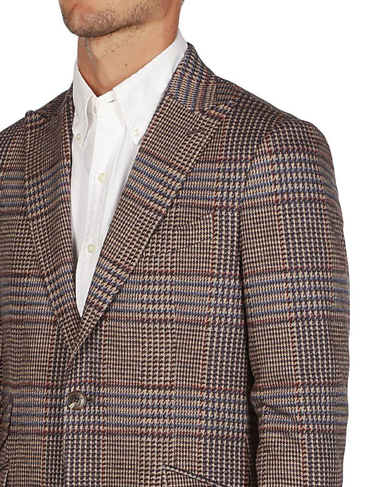 Blazers Etro - Glen plaid wool blend blazer - 1G2020163101 | iKRIX.com