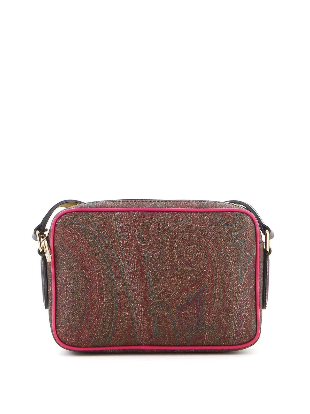 Cross body bags Etro Paisley pattern coated cotton bag 0N02980408000