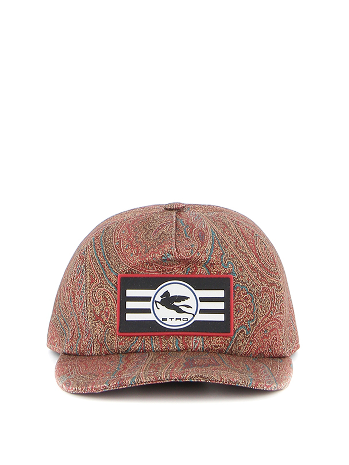 Hats & caps Etro - Paisley baseball cap with rubber logo patch - 1T8345130150