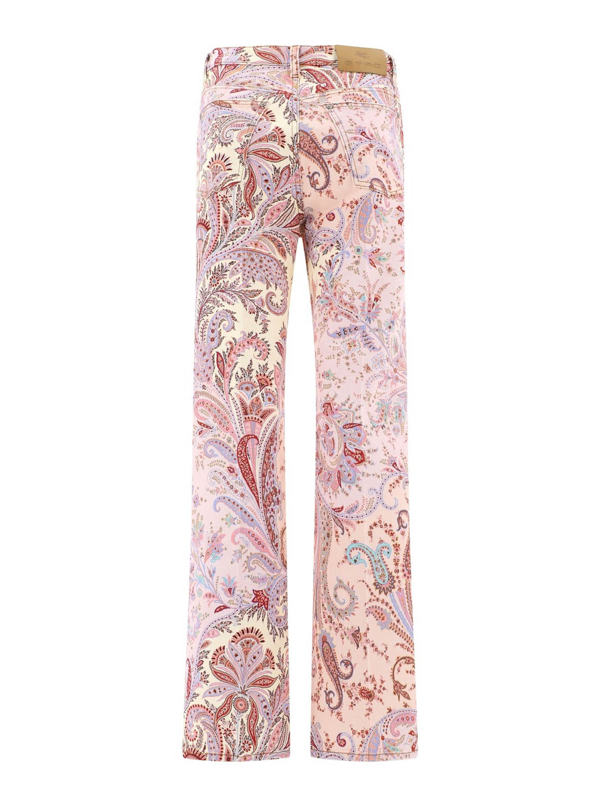 Flared jeans Etro - Paisley print flared jeans - 137059834651 
