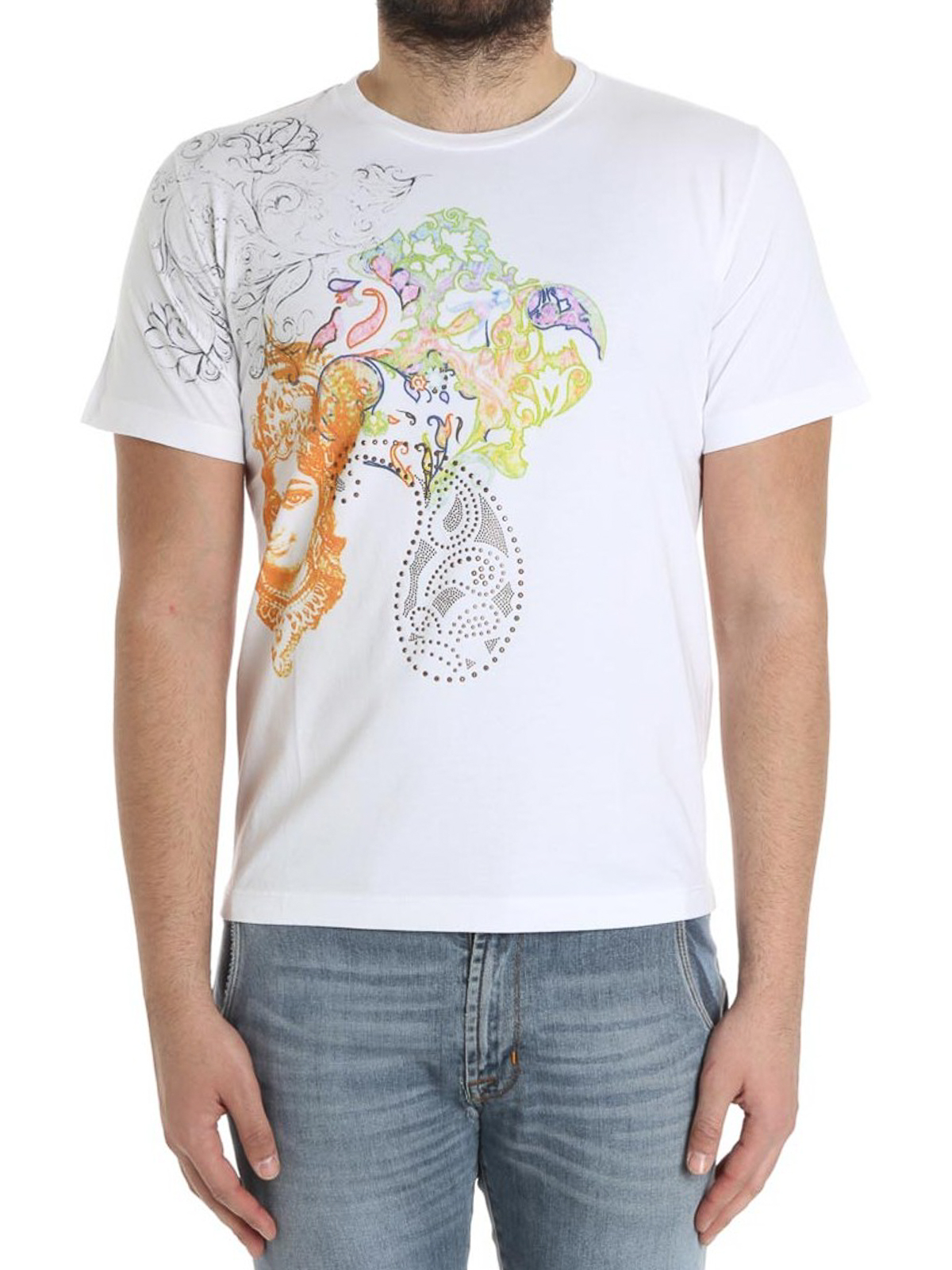 Tシャツ Etro - Tシャツ - 白 - 1Y0209185990 | iKRIX shop online