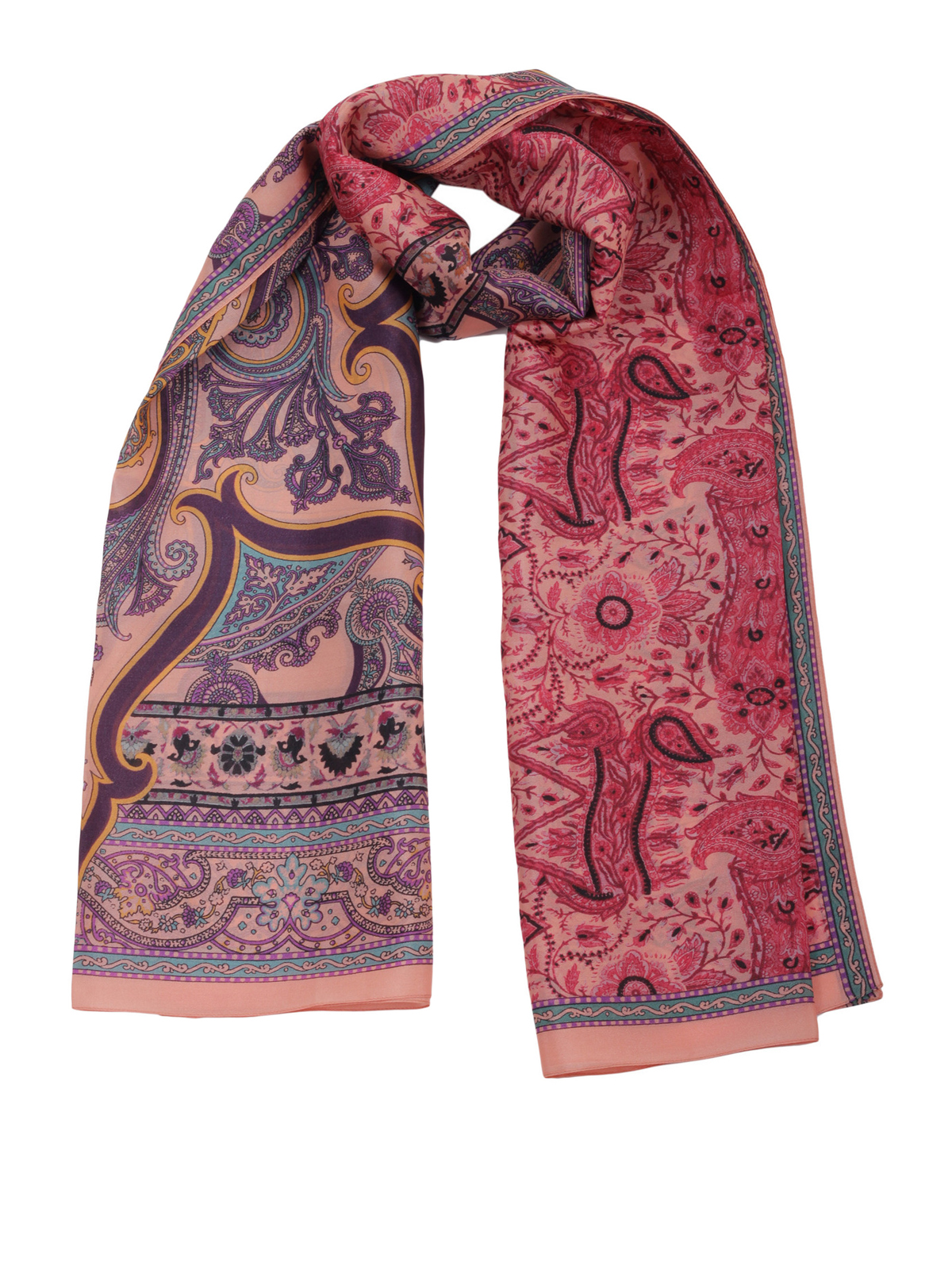 Scarves Etro - Silk scarf - 100078121650 | Shop online at iKRIX