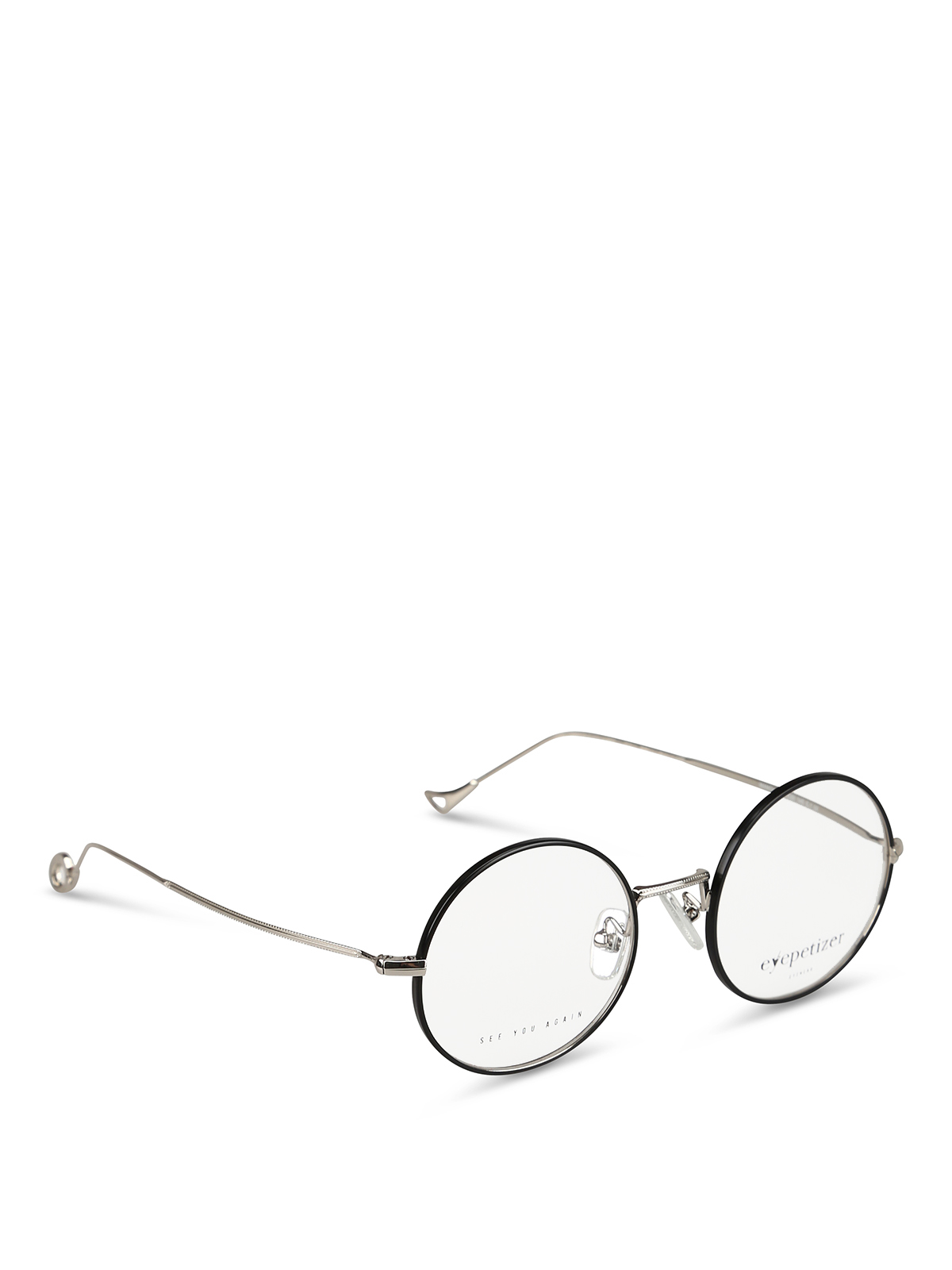 Eyepetizer Manolin Black Framed Round Eyeglasses