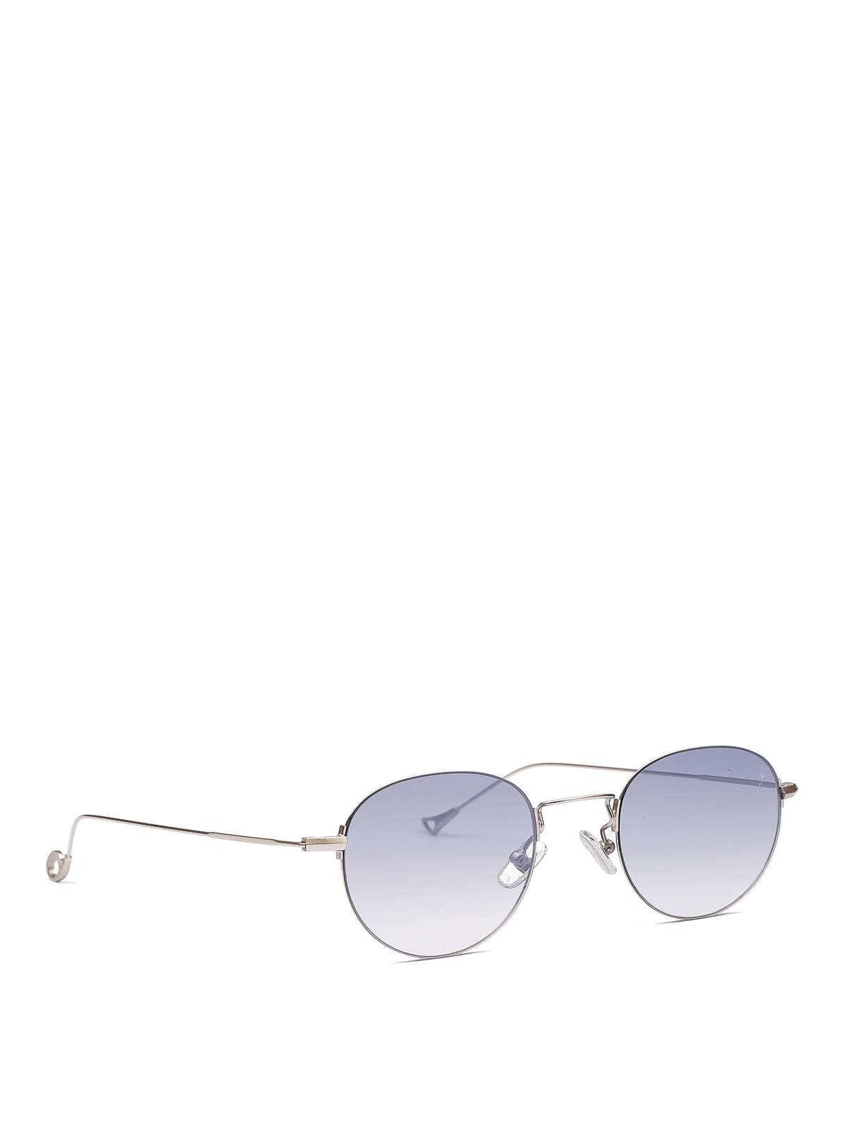 silver round sunglasses