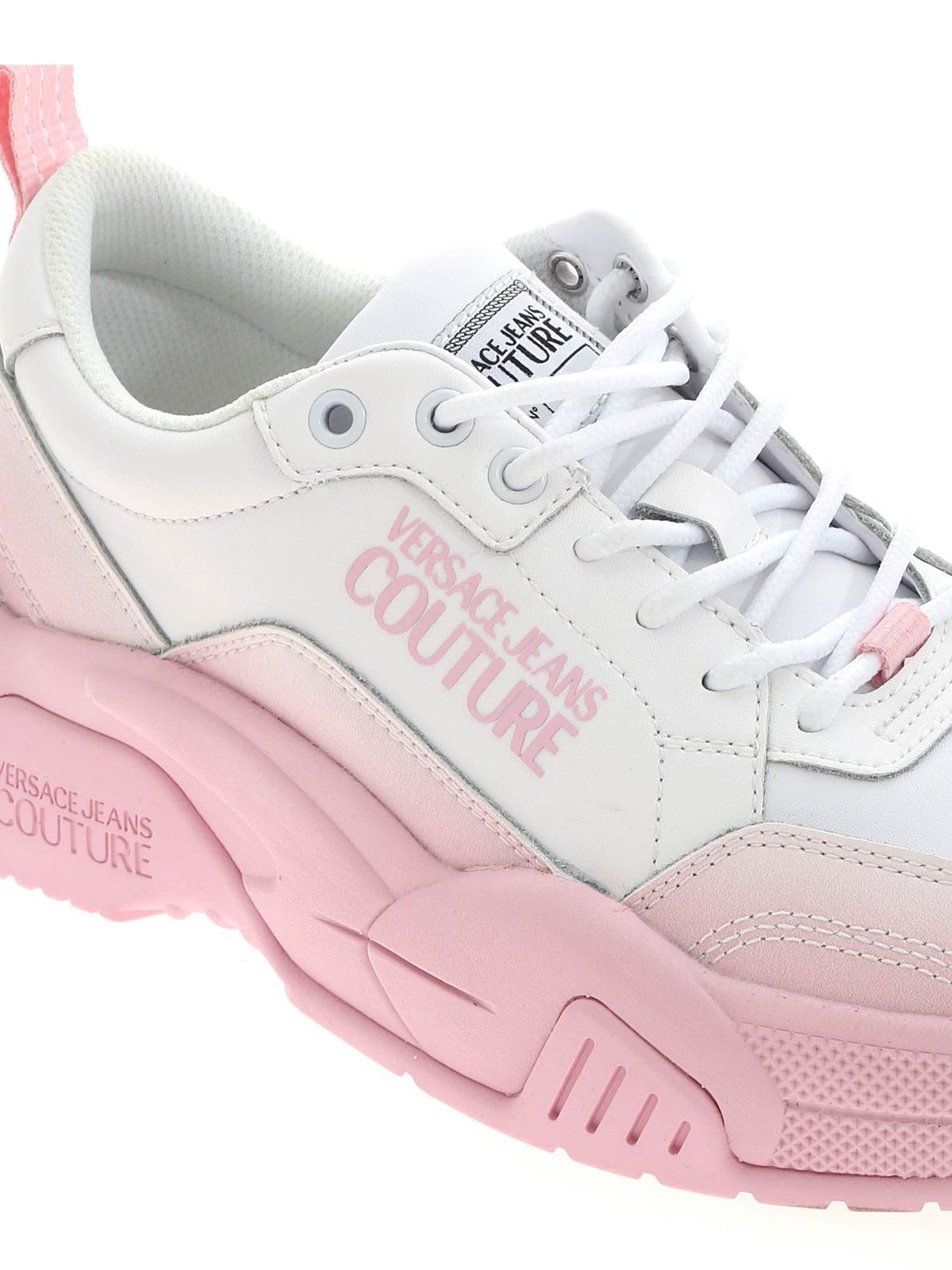 versace pink sneakers