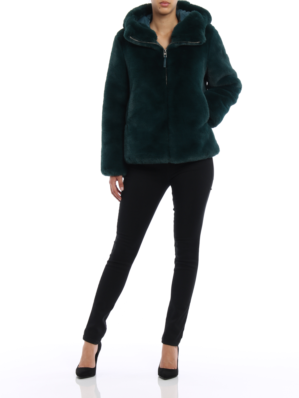 En Unie Online Fourrure Shop Manteau Dondup Couleur TvAqwx4