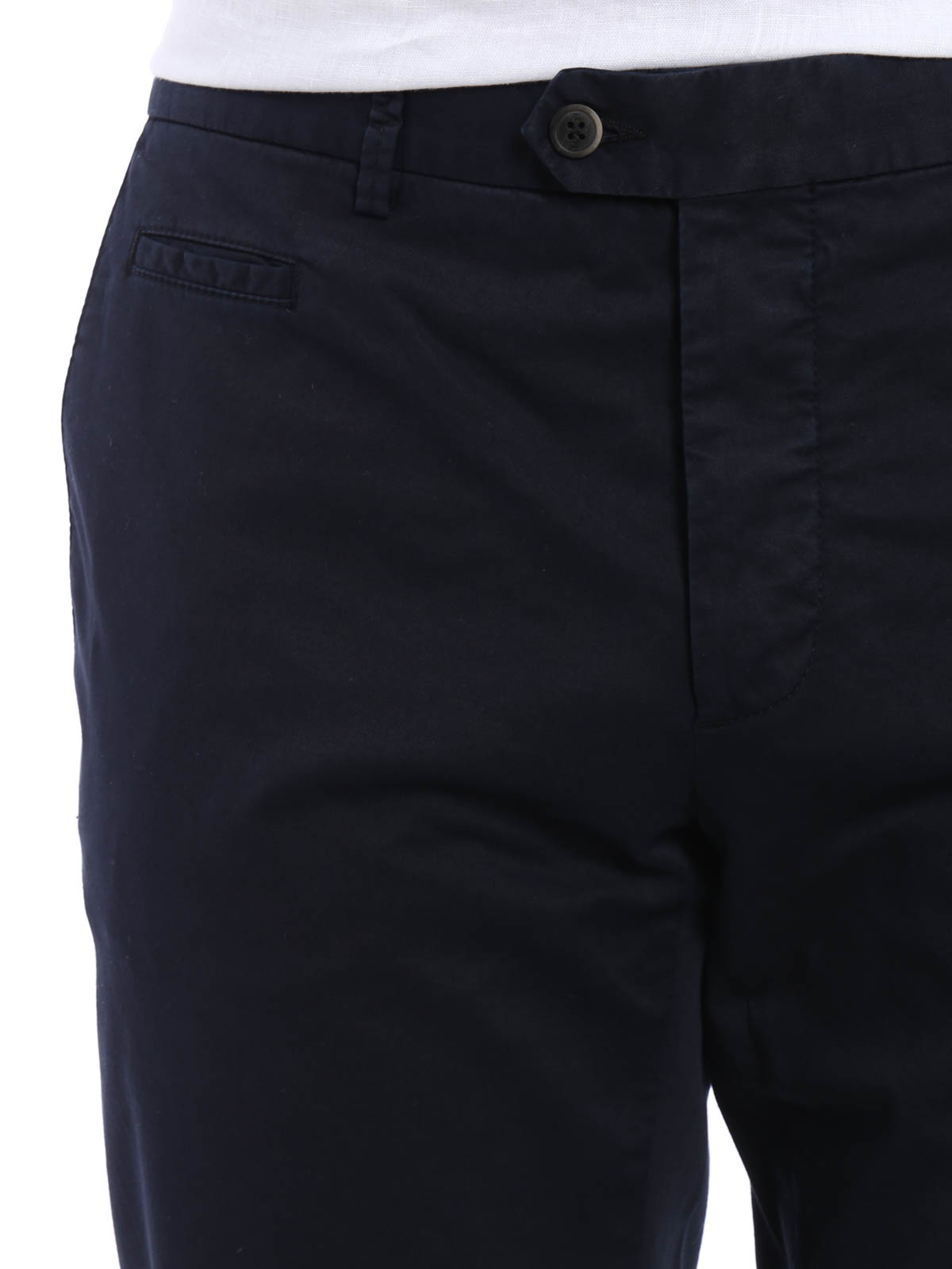Casual trousers Fay - Cotton gabardine trousers - NTM8132204TFRAU807