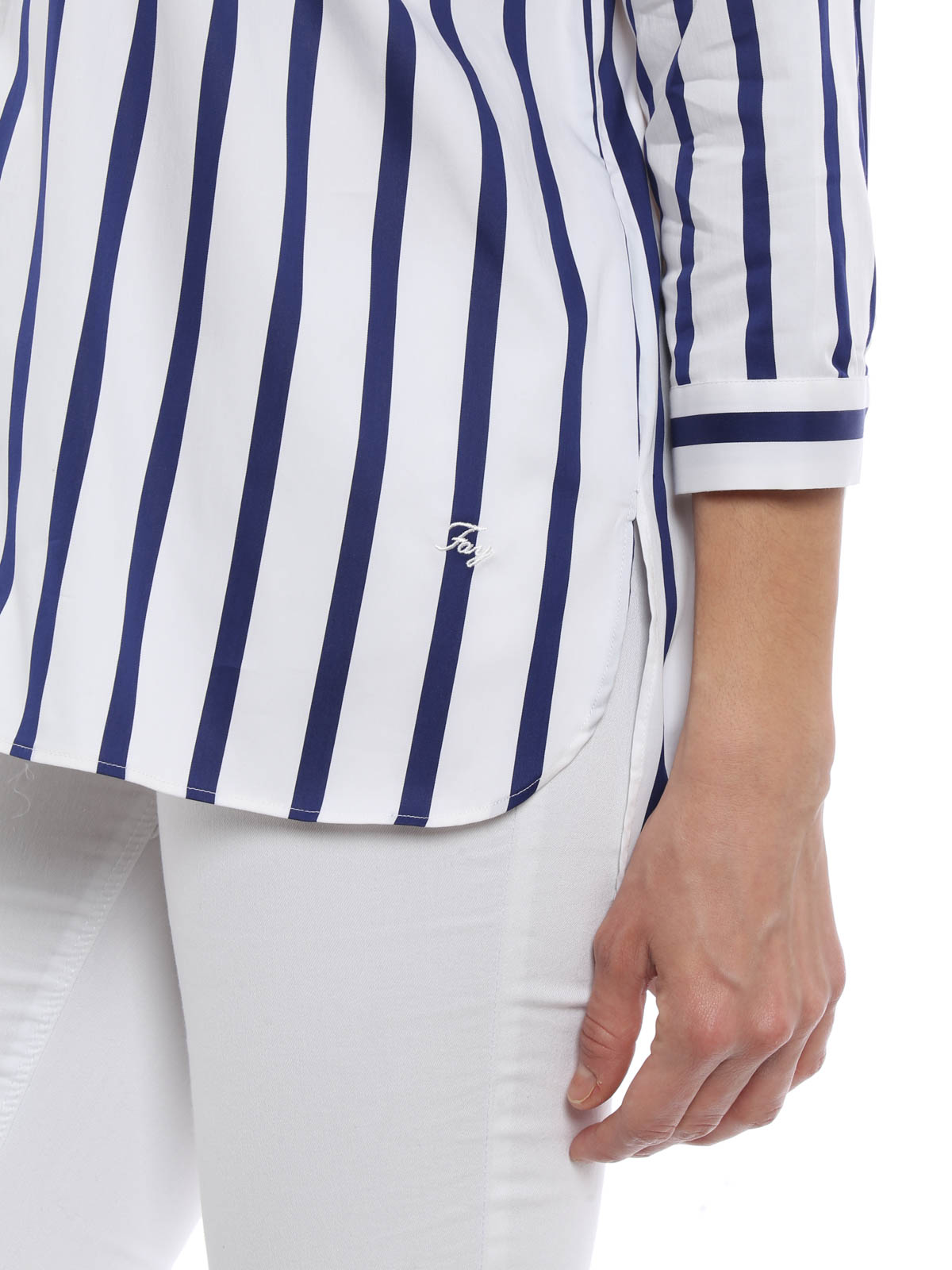 striped boxy shirt