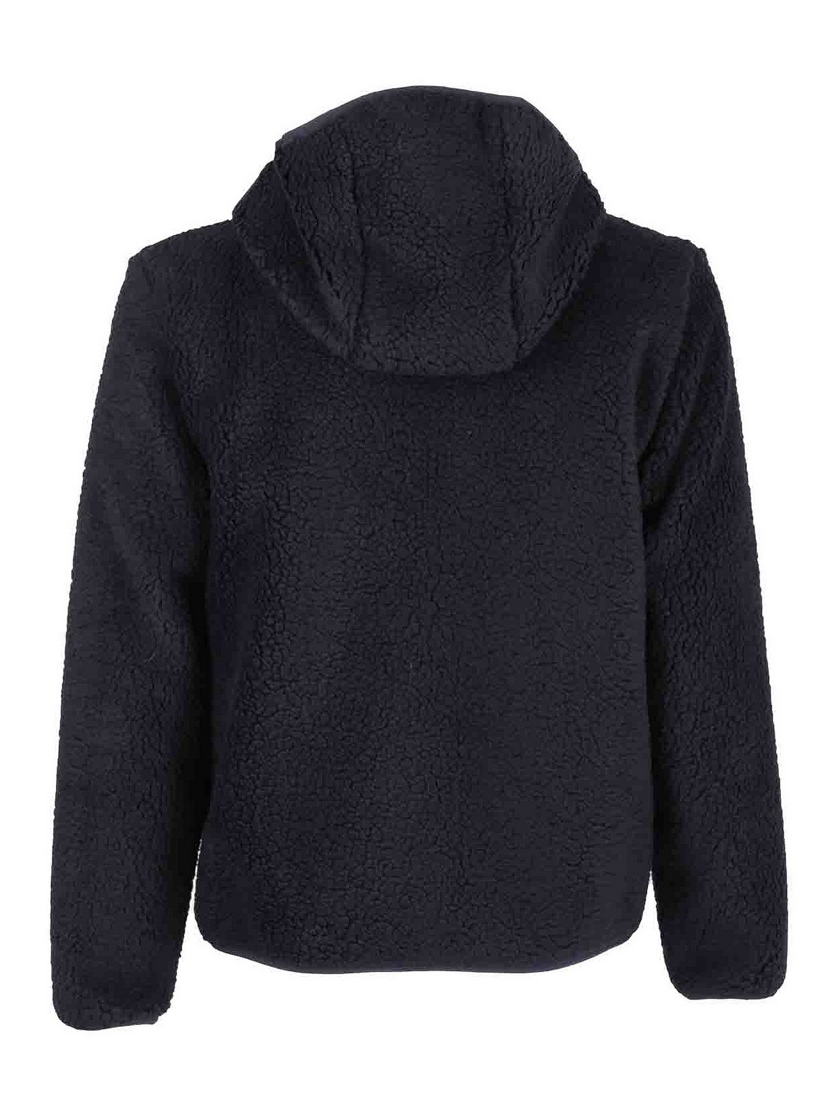 boucle fleece jacket