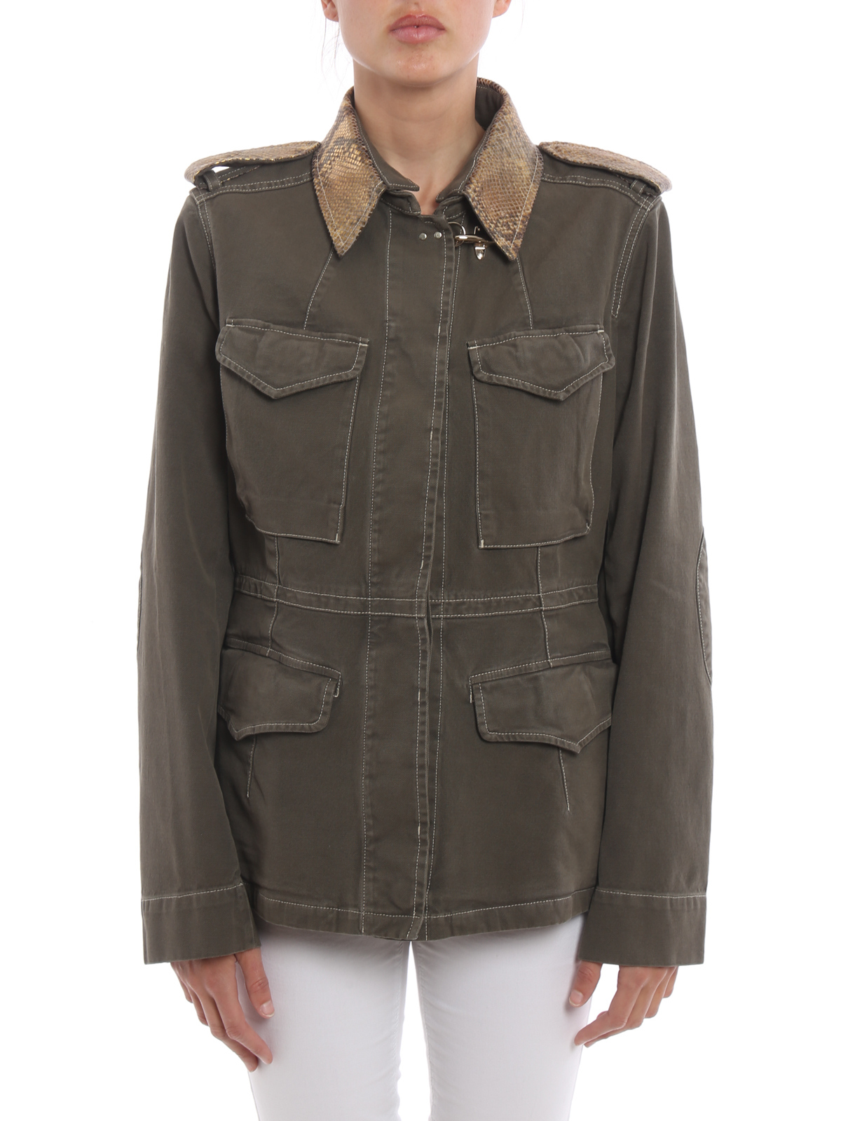 cotton canvas field jacket