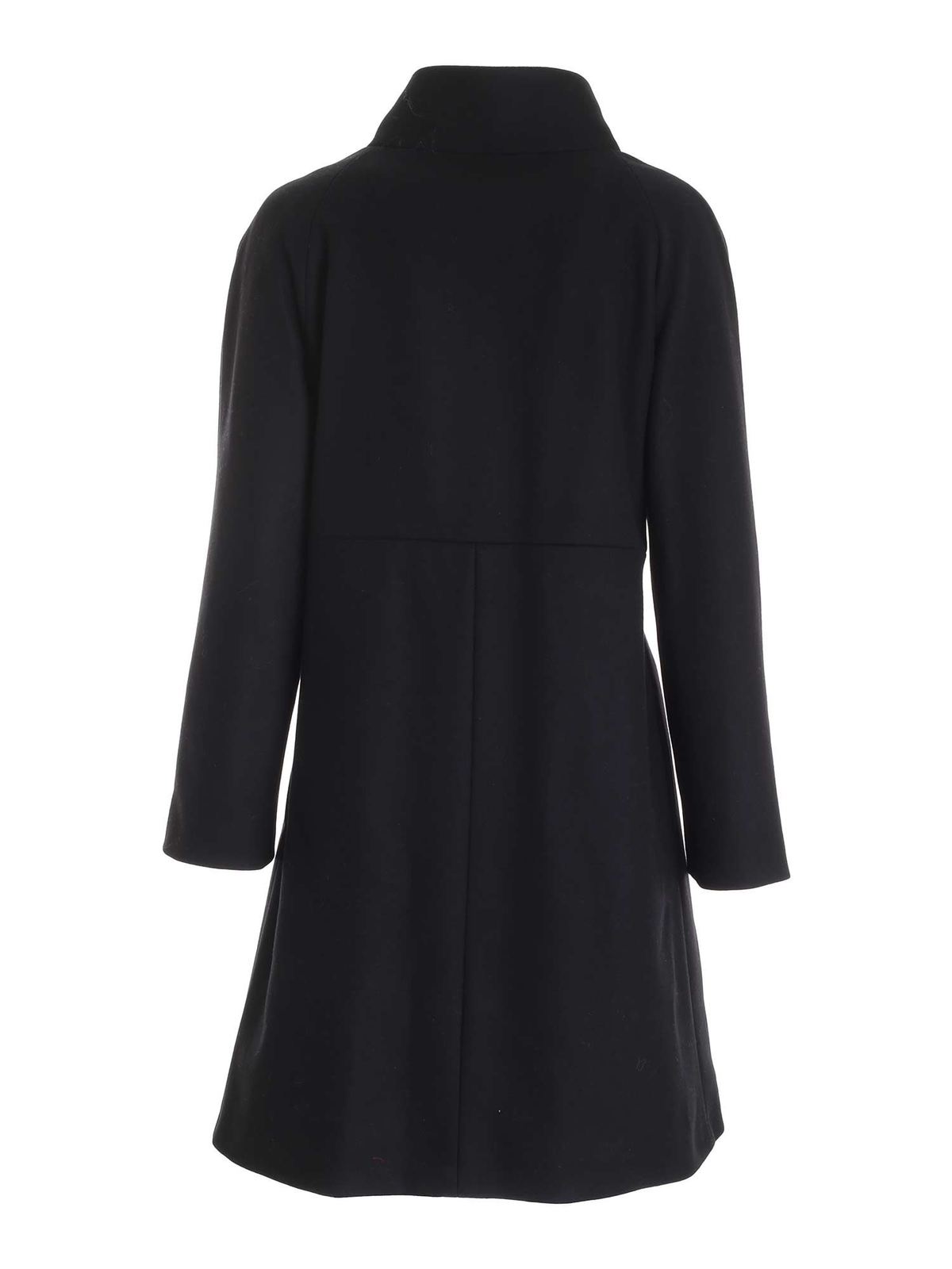 Fay - Wool-cashmere blend coat - knee length coats - NAW54413520SGLB999