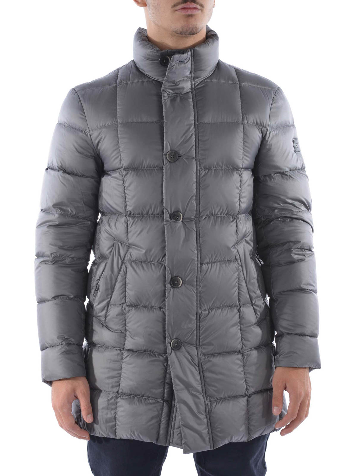 Fay ダウンコート メンズ ライトグレー ダウン ハイテクコート Namgosb601