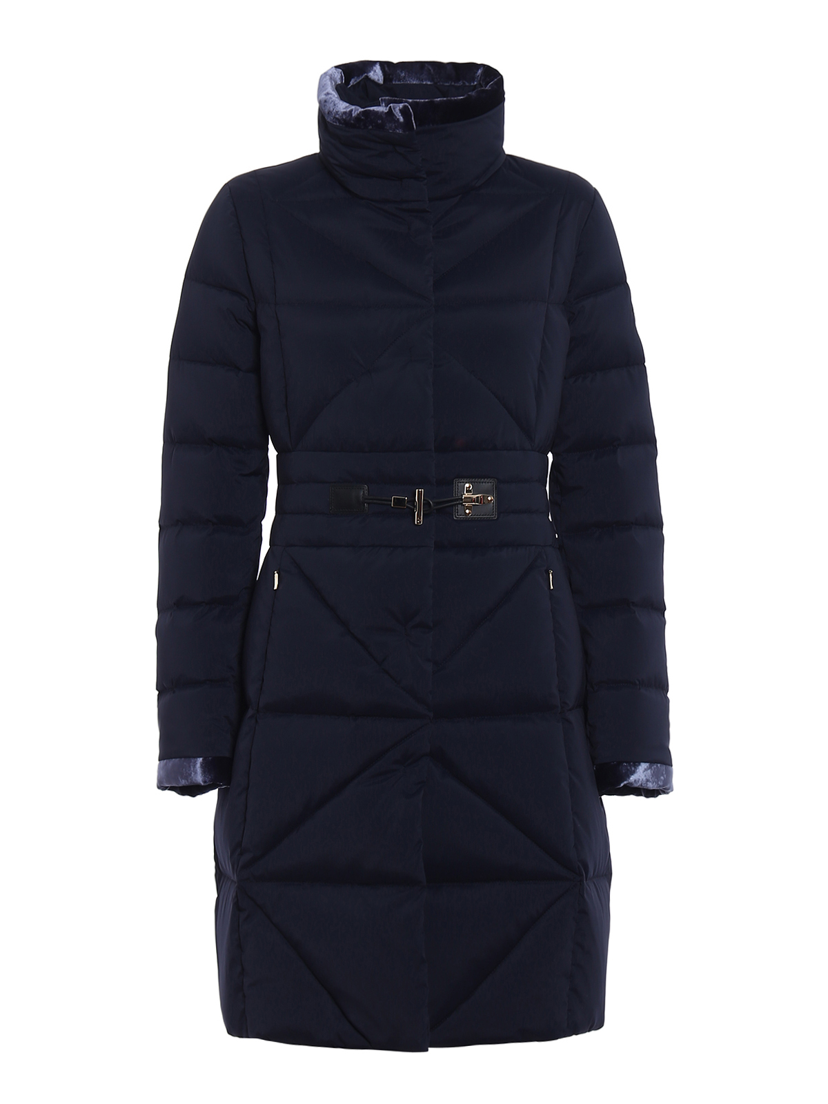 Padded coats Fay - Frog detail fitted padded coat - NAW3335403SNHIU808