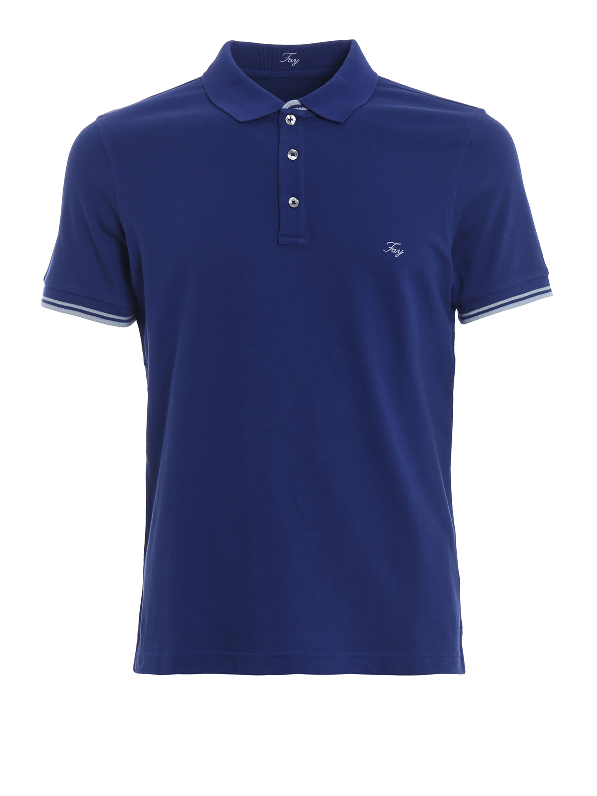 Polo shirts Fay - Double collar polo shirt - NPMB238134SITOU606