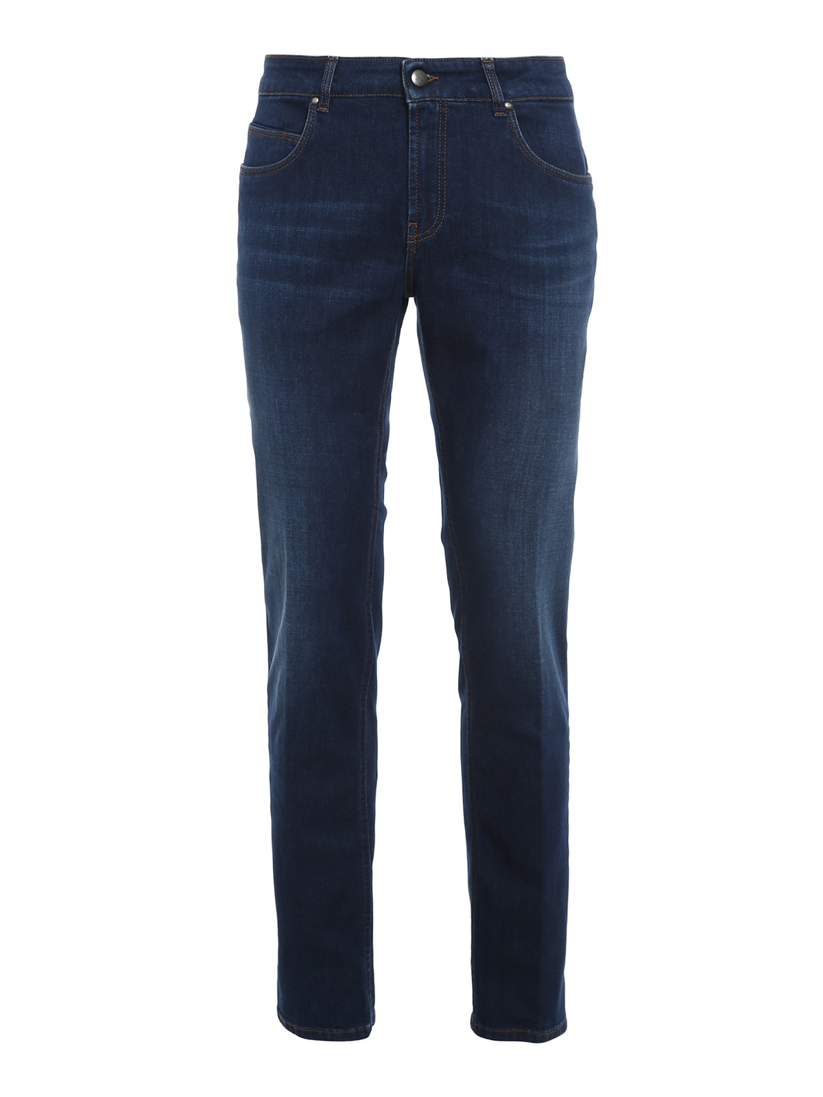 Fay - Faded denim jeans - straight leg jeans - NTM8242196LTH2U600