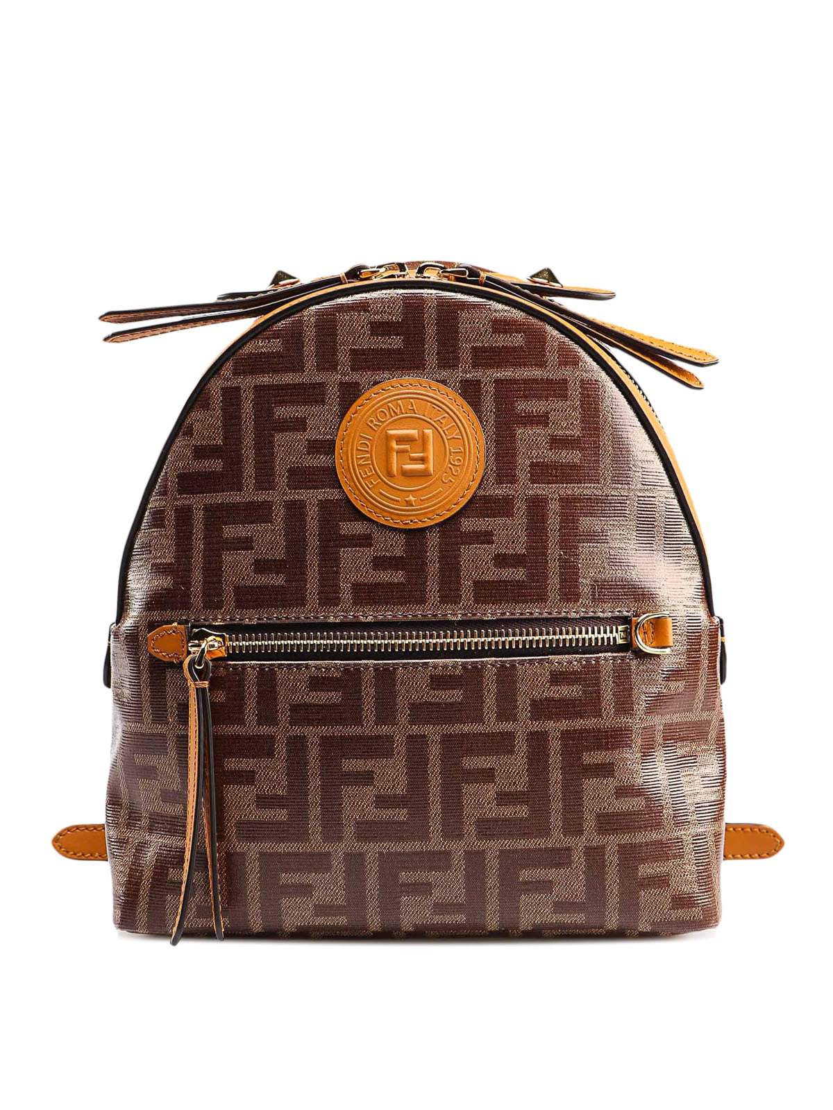 Backpacks Fendi - FF glazed fabric 
