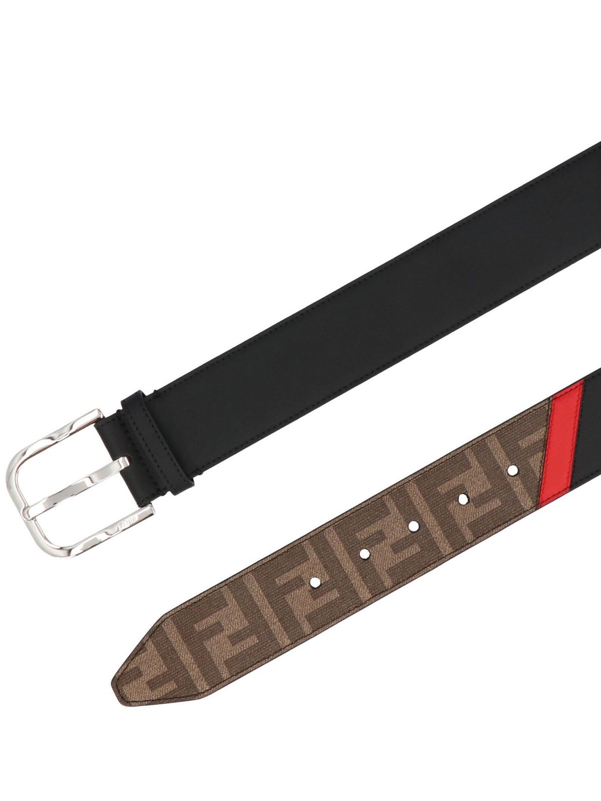 red and black fendi belt