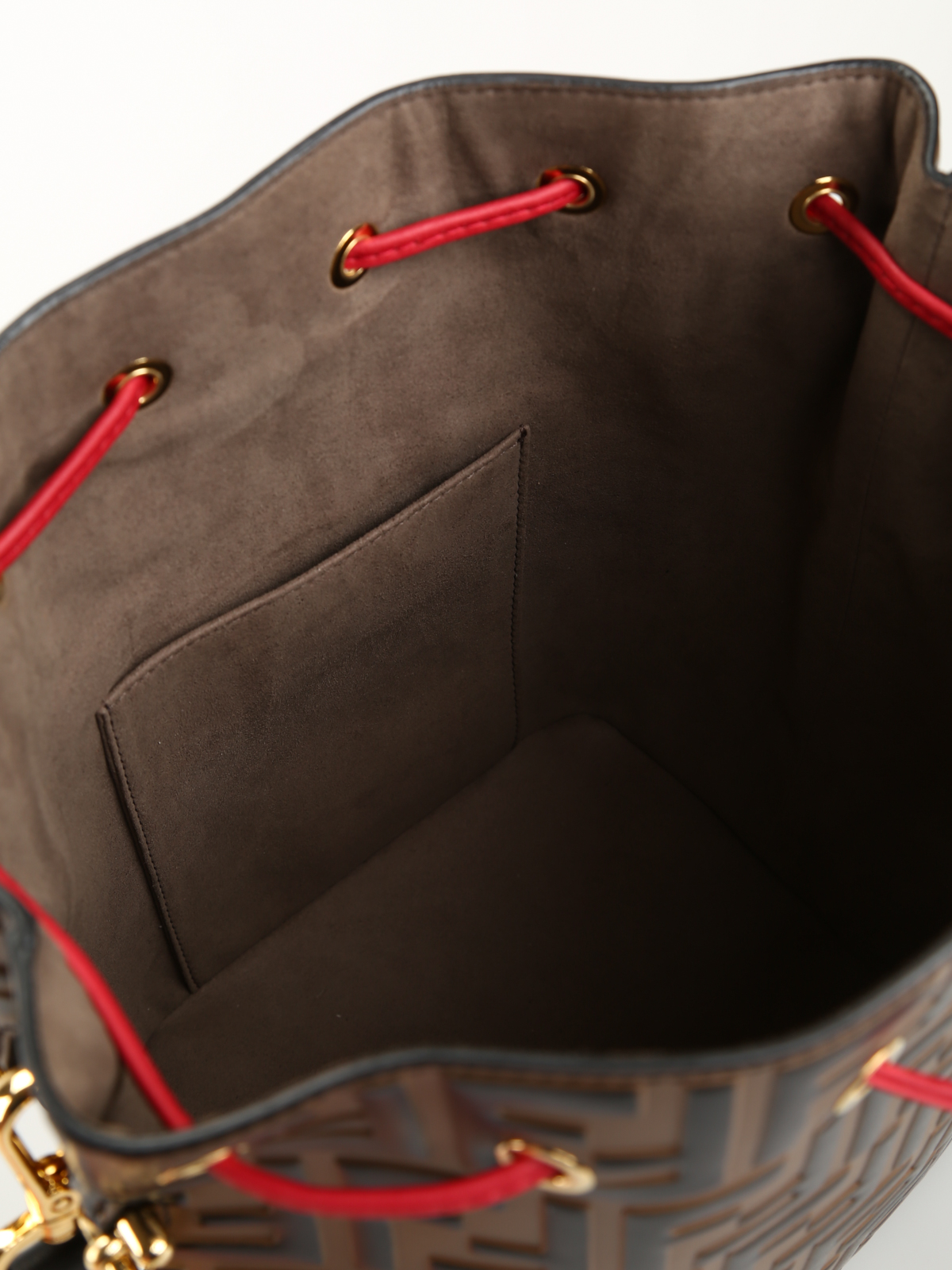 Relatie Op maat parallel Bucket bags Fendi - Mon Tresor leather large bucket bag - 8BT298A6AEF13VJ
