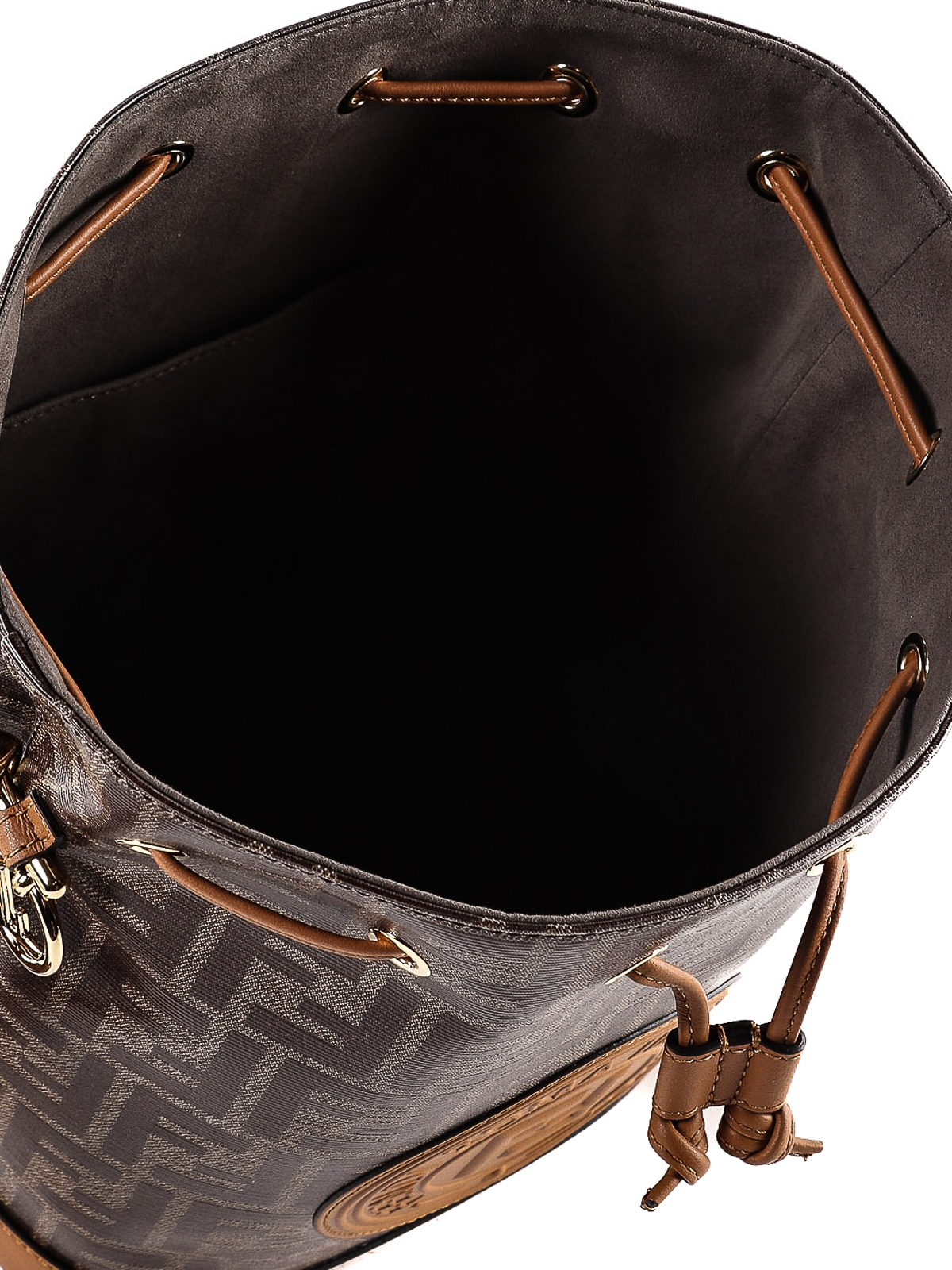 Uitreiken duim verkenner Bucket bags Fendi - Mon Tresor S coated canvas bucket bag - 8BT298A5KC5WV