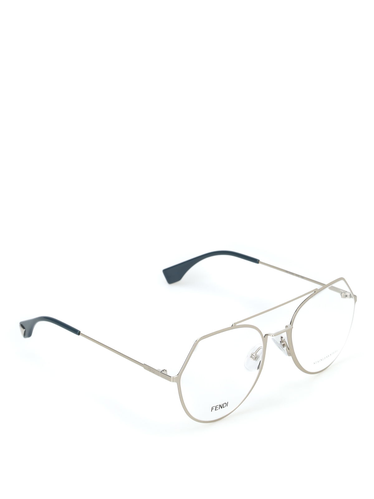 fendi stainless steel glasses