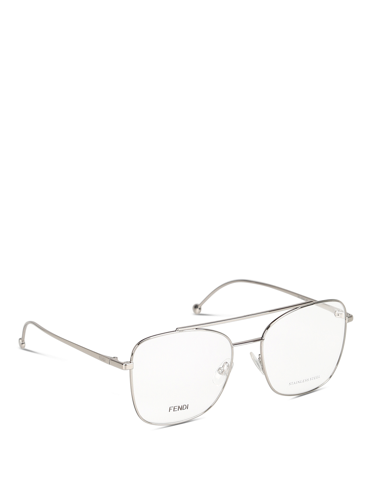 fendi stainless steel glasses