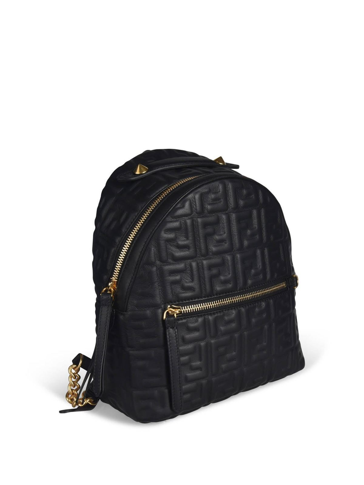fendi black backpack