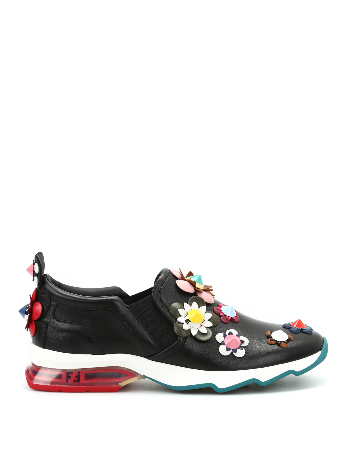 fendi flower sneakers