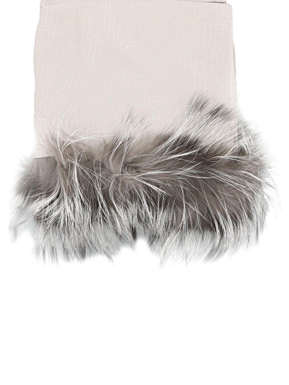 fendi scarf with fur