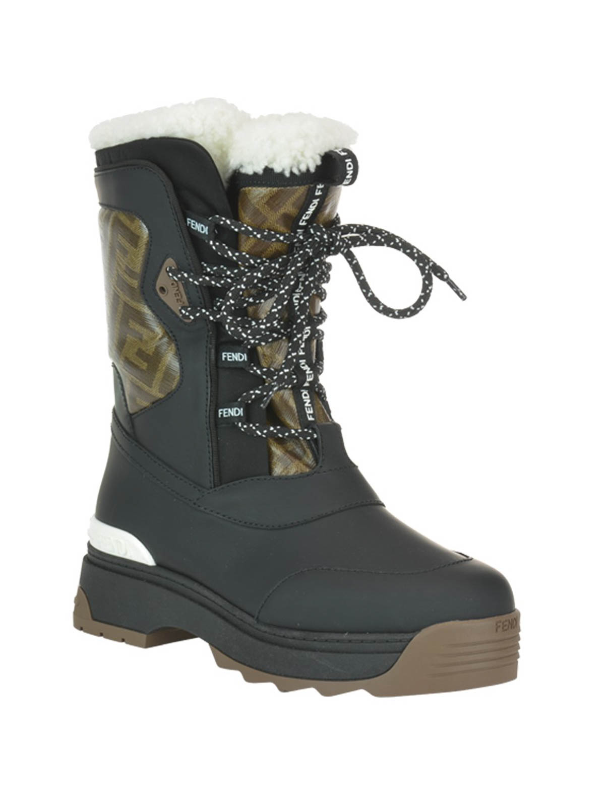 Sinis Prestatie Cirkel Snow boots Fendi - FF glazed fabric snow boots - 8U6964A8C66ZF | iKRIX.com
