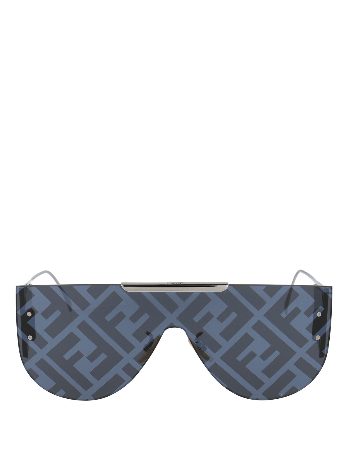 Sunglasses Fendi - FF printed lens mask sunglasses - FFM0093SGUAMD