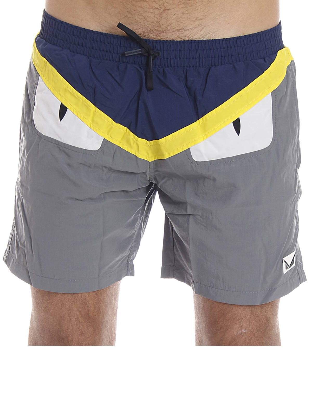 Fendi - Bag Bugs swim shorts - شلوارک 